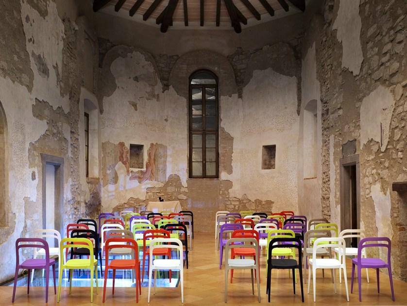 ALMA DESIGN Штабелируемый стул из полипропилена sun-id-1428646 - Вид №11