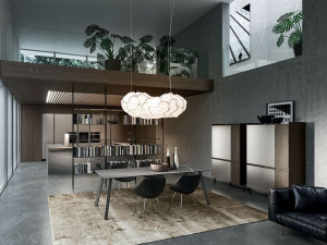 Встроенная кухня с островом