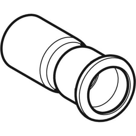 22306 Переход Geberit Mapress из углеродистой стали, с гладким концевиком Geberit  - Вид №1