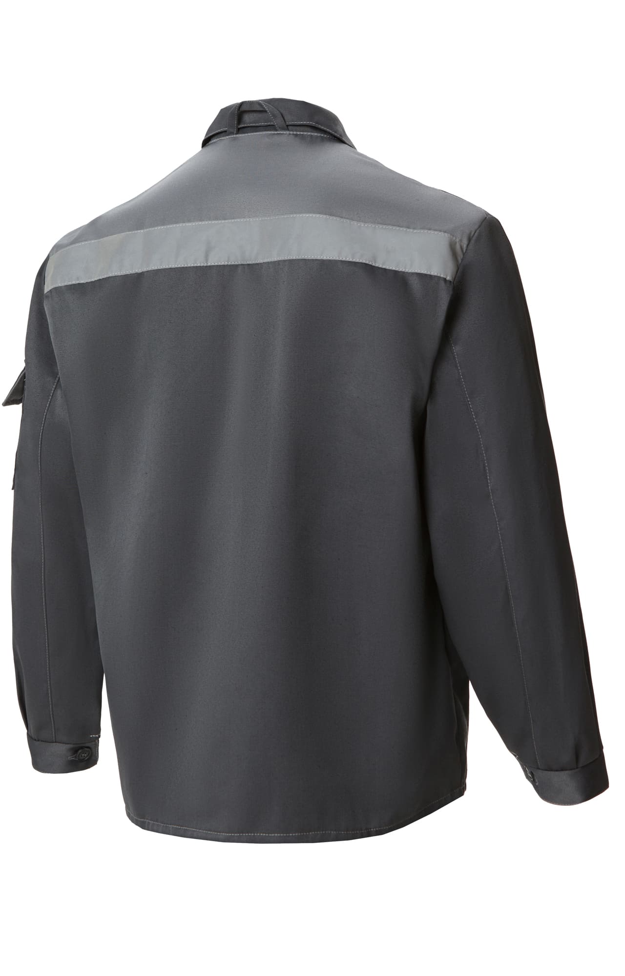 63825 Костюм "Коммунальщик" с СОП темно-серый светло-серый  Летняя спецодежда  размер 44-46/170-176  - Вид №2