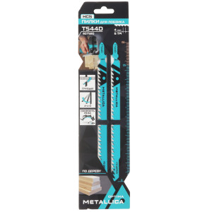 Пилки для лобзика METALLICA Optima T544D 9193965