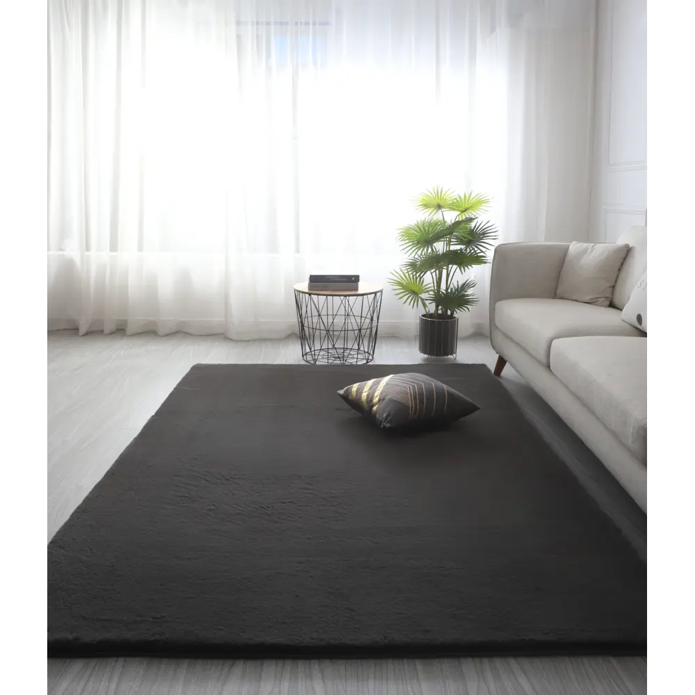 Ковер полиэстер Lop 460/73 160x230 см цвет темно-серый 82741679 STLM-2028327 BALTA RUGS 