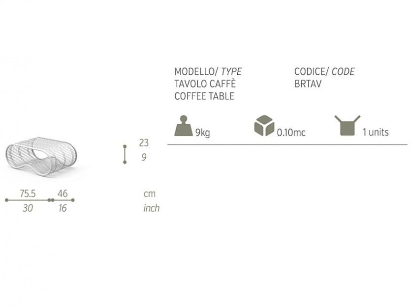 Садовый столик Talenti Breez ARCH-00124713 - Вид №1