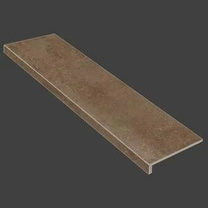 Граните Ступень Перла коричневый матовая 1200x320