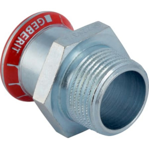 21716 Переходник Geberit Mapress из углеродистой стали, с наружной резьбой Geberit
