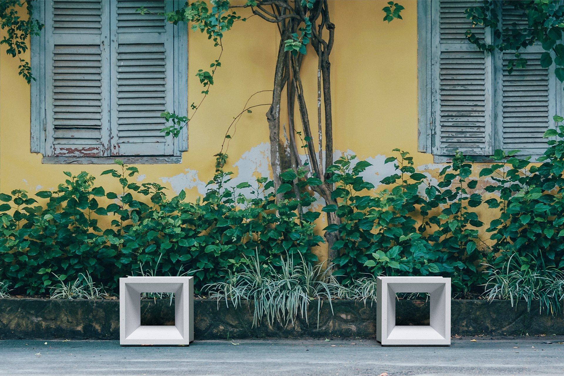 Бетонное наружное сиденье SIT Плоская ARCH-00051872 - Вид №2