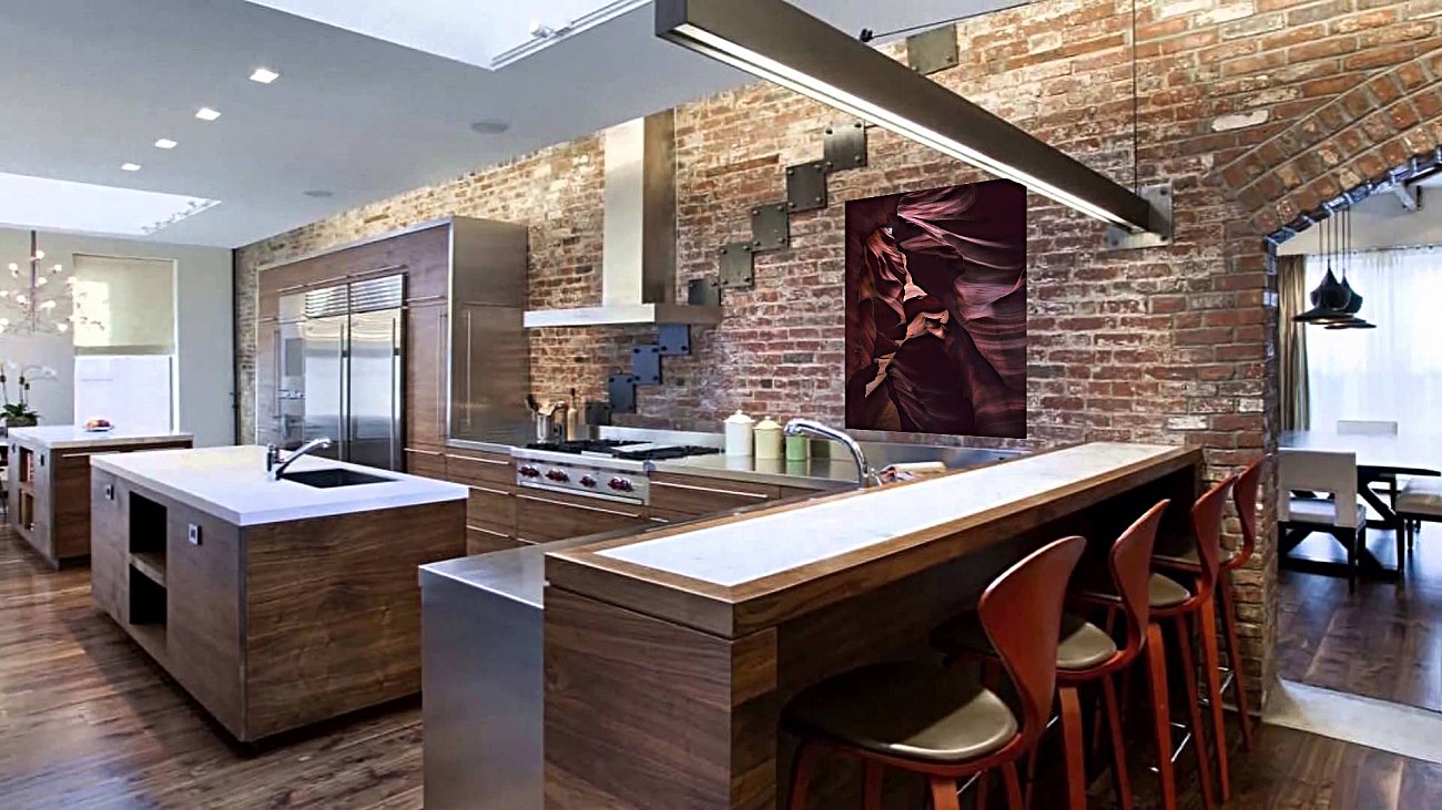 Фотокартина 45х60 см "Затмение" PANKOVSKY STUDIO ПЛАСТИФИКАЦИЯ 015901 Коричневый;фиолетовый  - Вид №1