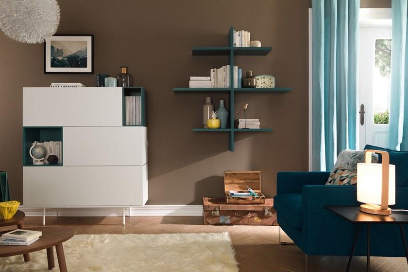 Moretti Compact Лакированный буфет с ящиками  Lv202  - Вид №1