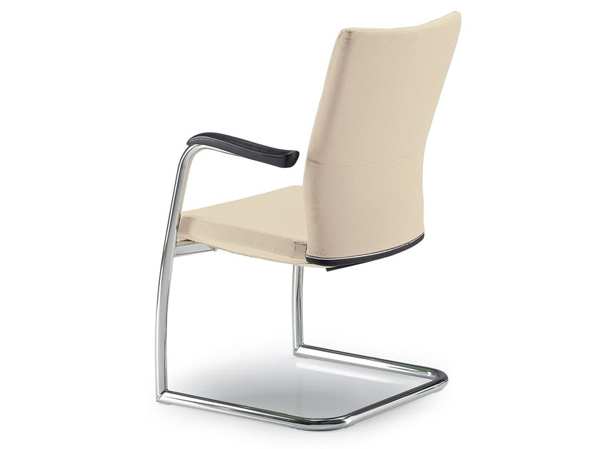 Кожаный консольный стул для конференций Kastel ARCH-00048211