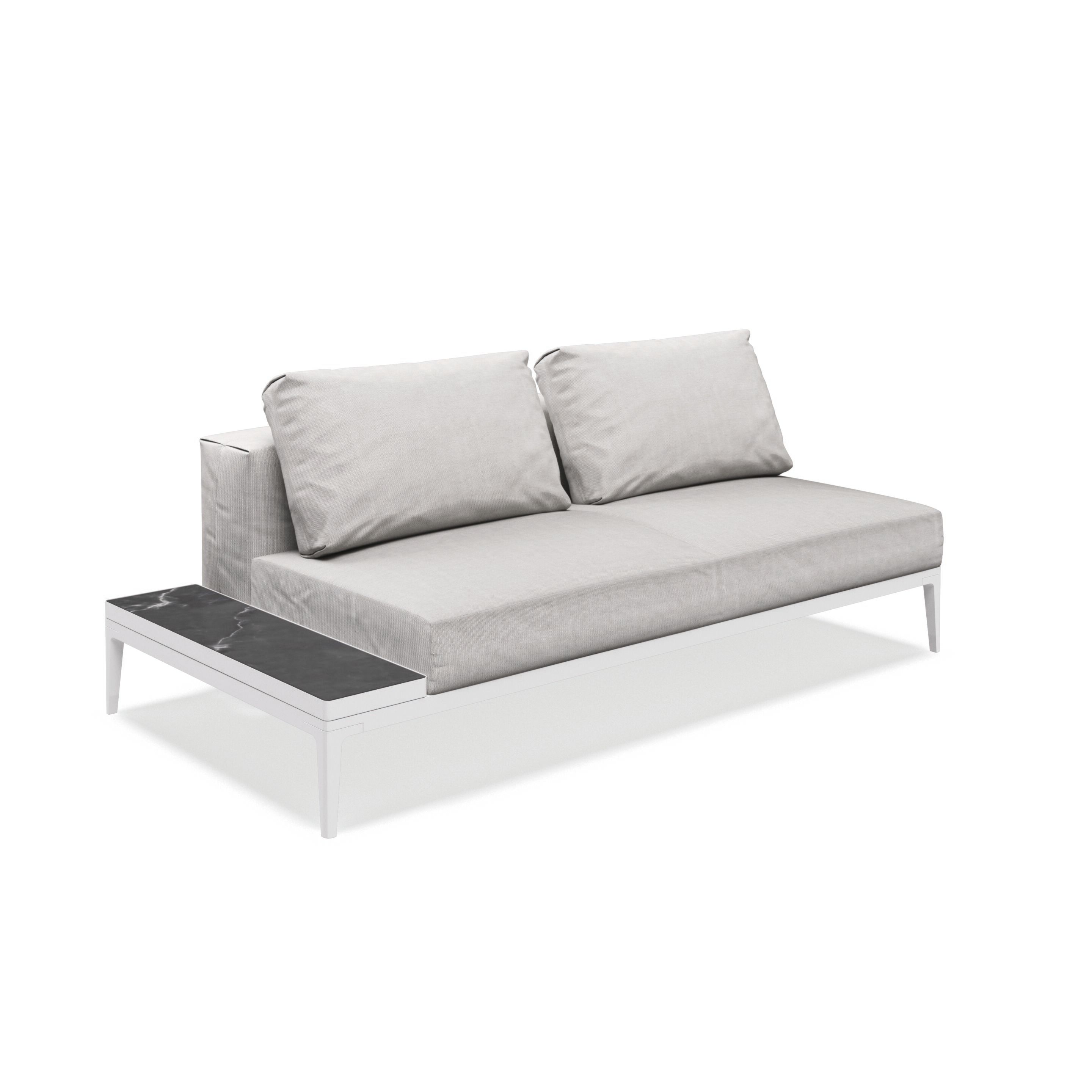 Тканевый угловой модульный садовый диван Gloster сетка ARCH-00114712 - Вид №101