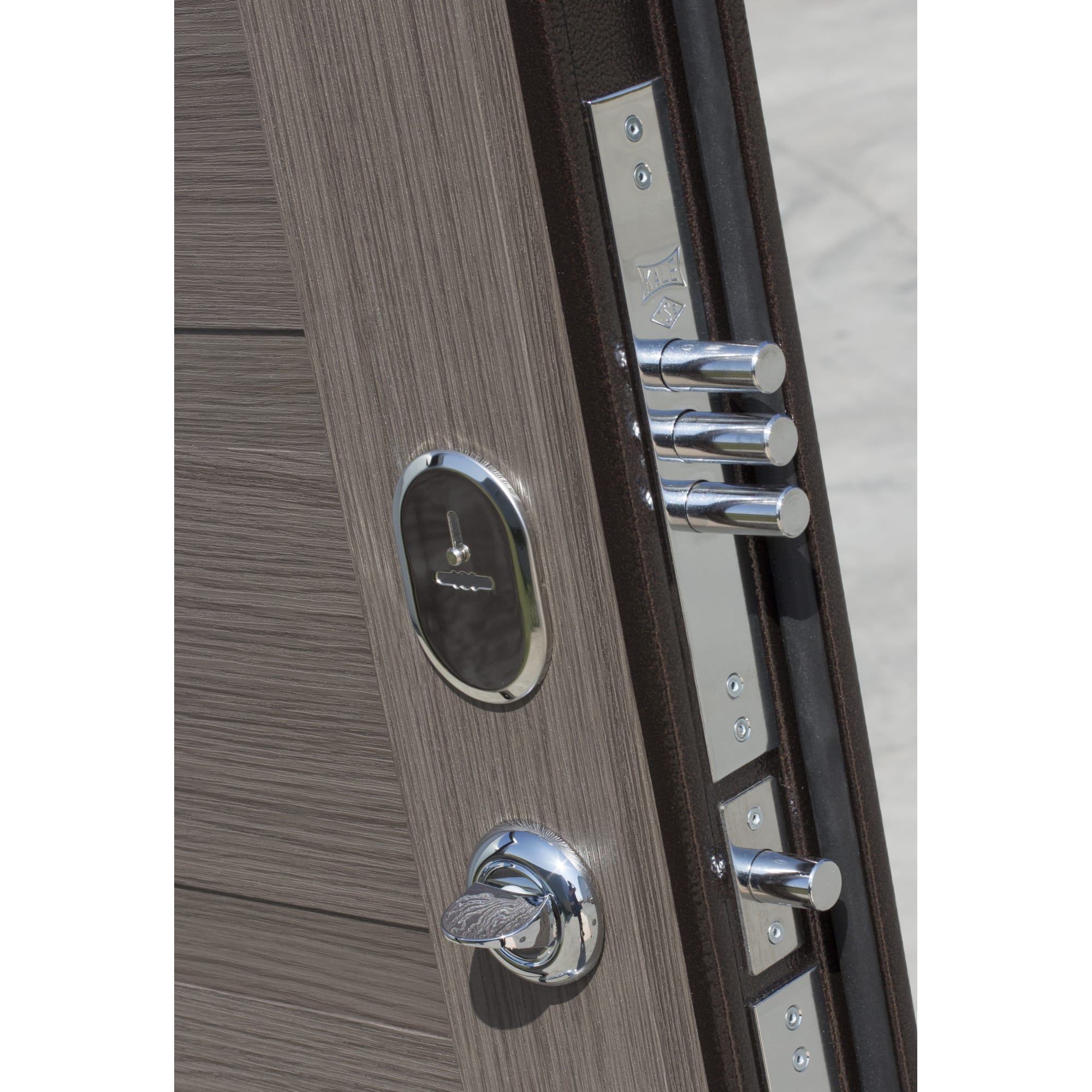 82120556 Дверь входная металлическая Ницца, 960 мм, правая, цвет грей царга Santreyd  - Вид №2