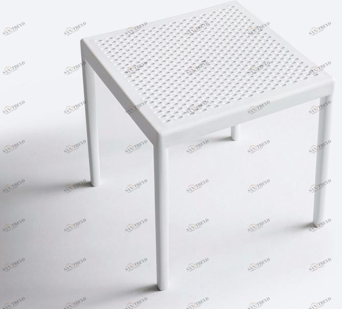 GABER Квадратный журнальный столик из технополимера Minush sun-id-1505876