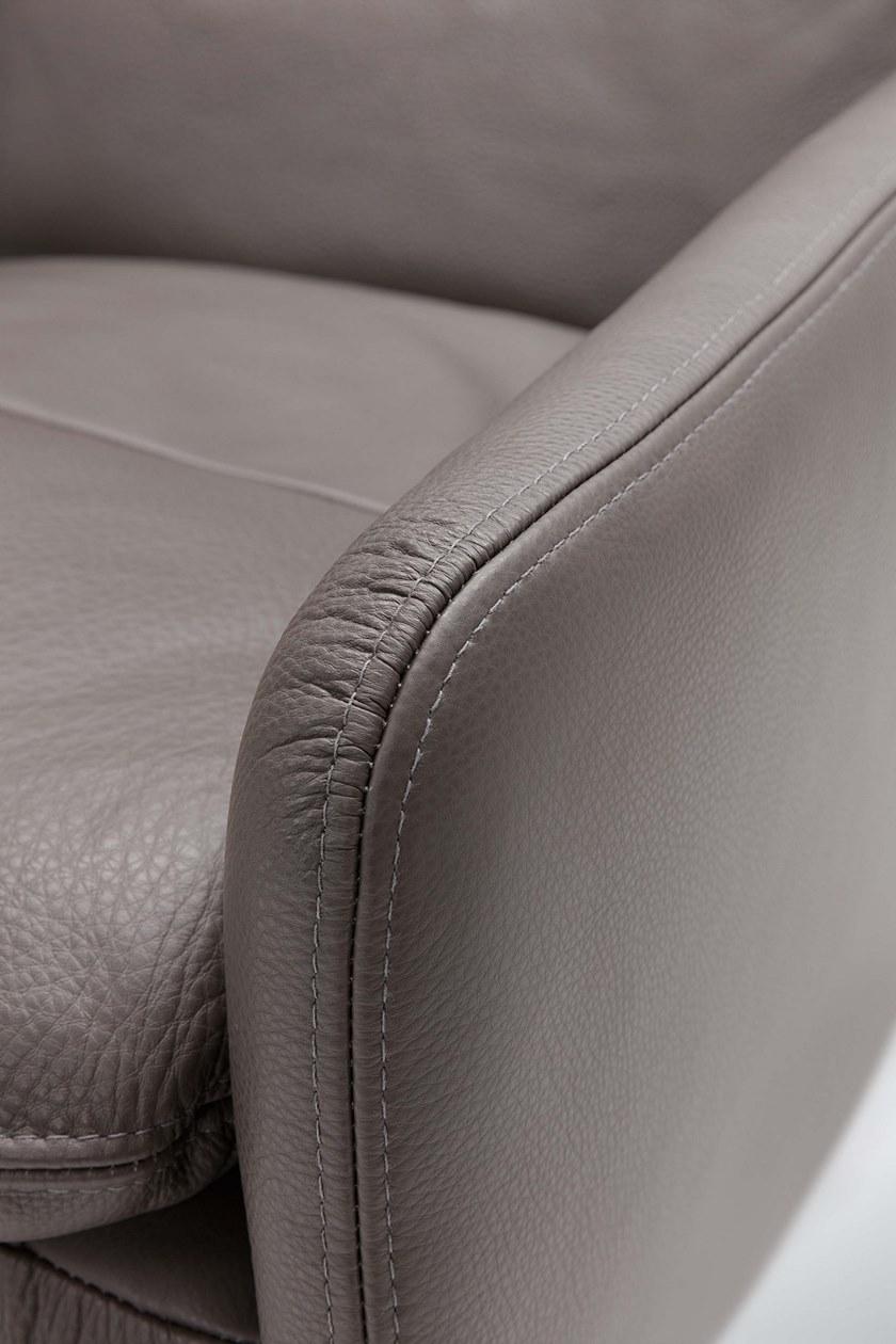 Sits Откидывающееся кожаное кресло с 5 спицами и подлокотниками sun-id-1455052 - Вид №4