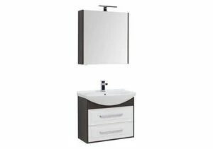 Мебель для ванной Aquanet Остин 75 дуб кантербери/белый