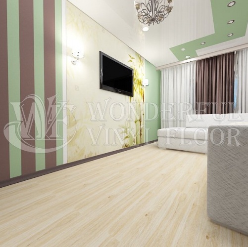 Виниловый ламинат Wonderful Vinyl Floor Tasmania Светлый Tmz 116-61 Ясень с брашью (Текстурированная) 933х149 мм 2201000006 - Вид №2