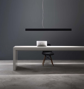 6310NNA Olev Mercedes Светодиодная подвесная лампа 4000K, Черный анодированный