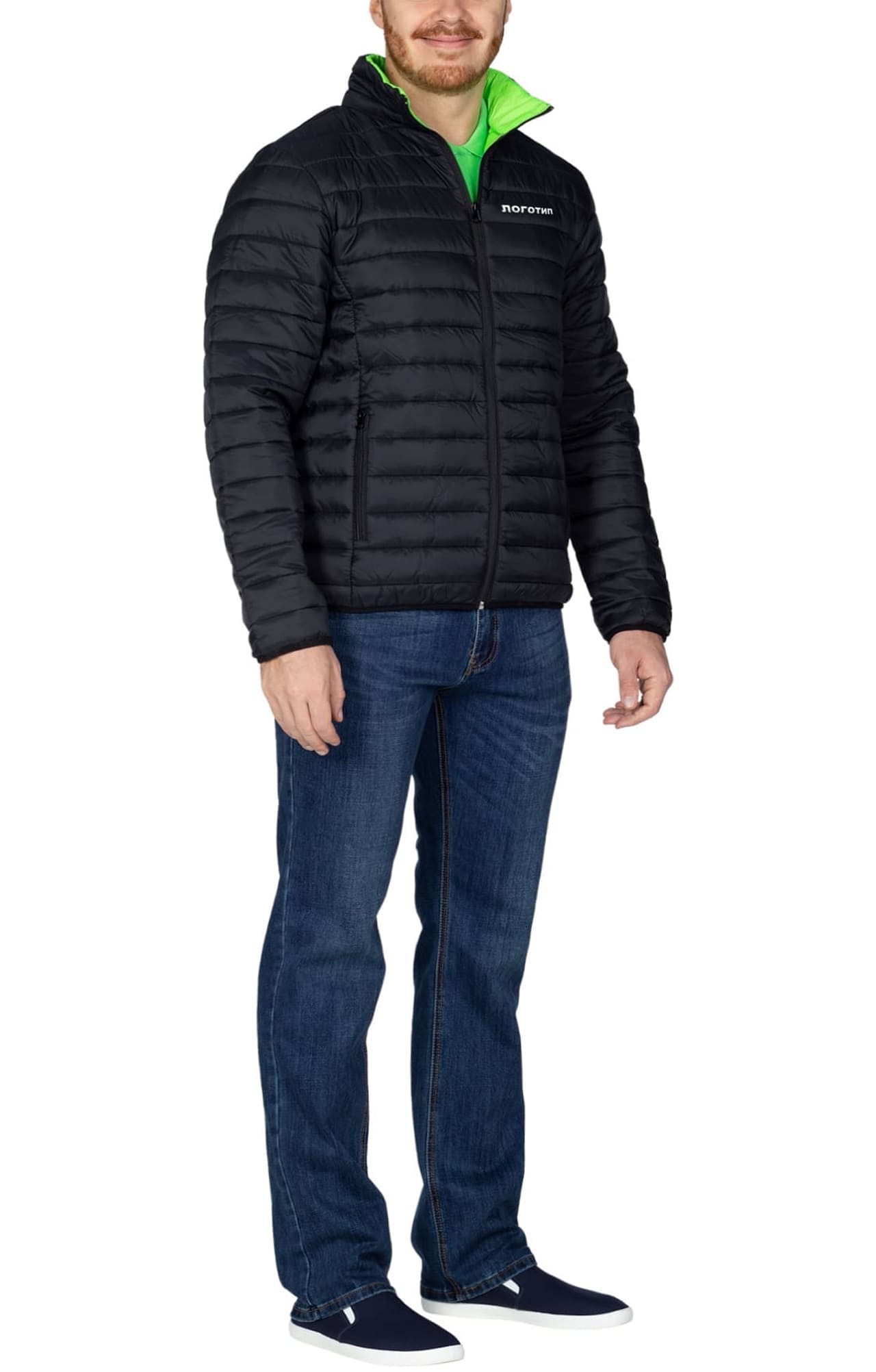 69636 Куртка стеганая  black El-Risto  Зимняя спецодежда  размер XL (100)  - Вид №3