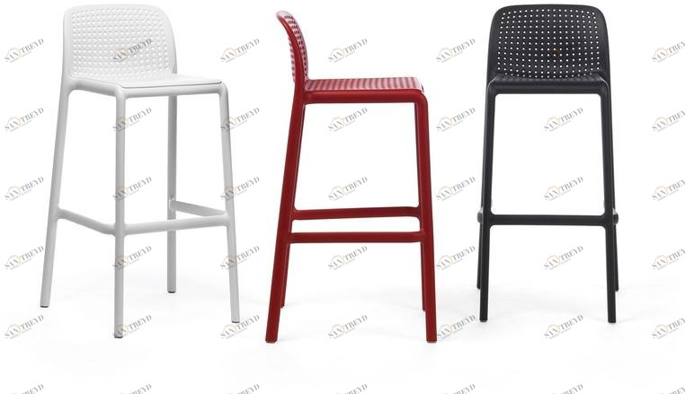 Nardi Высокий штабелируемый табурет с подставкой для ног sun-id-1428634