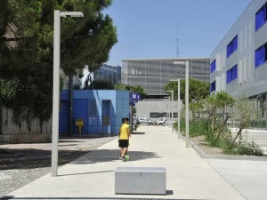 GHM-ECLATEC Металлический уличный фонарь Pixel