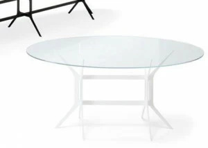 YDF Овальный хрустальный стол Tavoli