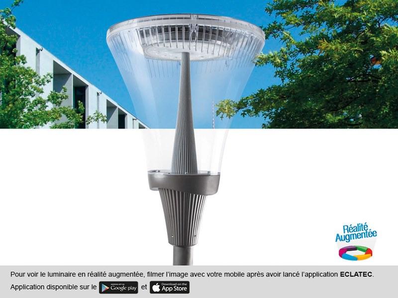 GHM-ECLATEC Уличный фонарь с фонарем из алюминия sun-id-1493854 - Вид №1