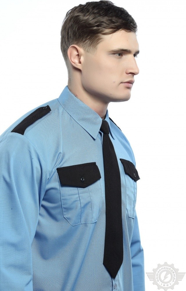 58872 Галстук "Охранник"  Одежда для охранных структур  размер Спецодежда  - Вид №1