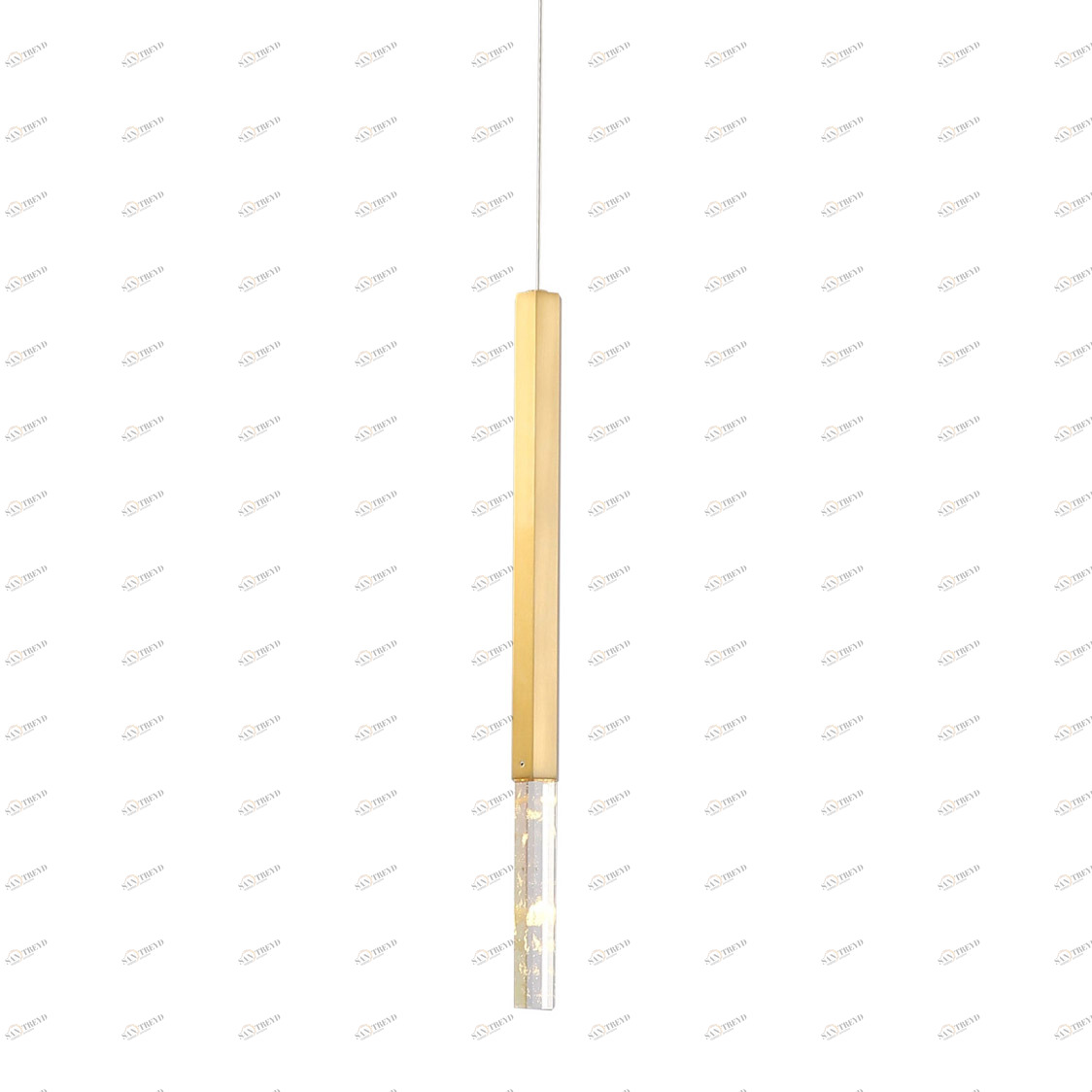 Светильник подвесной латунь Vita 1A Brass MD7747-1A brass DELIGHT COLLECTION ДИЗАЙНЕРСКИЕ 00-3882323 Золото;прозрачный 