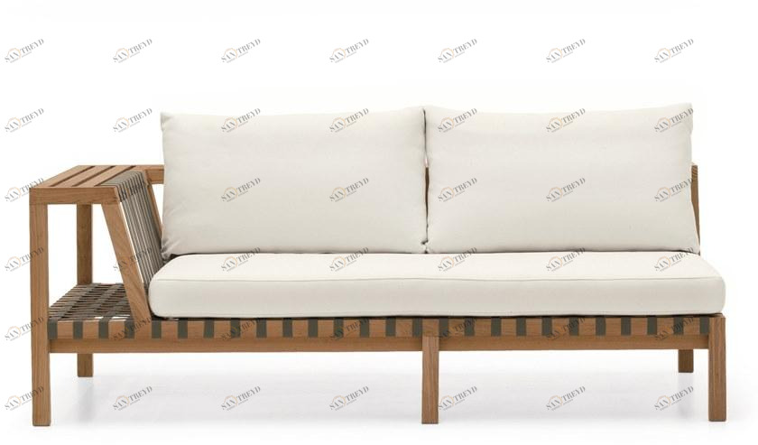 RODA Садовый диван из тикового дерева Network sun-id-1370493