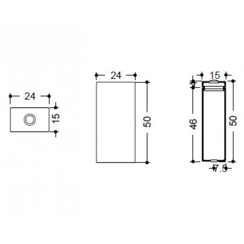 8083 Компакт унитаз с бачком Белый  ATMOSFERE Италия Santreyd - Вид №2