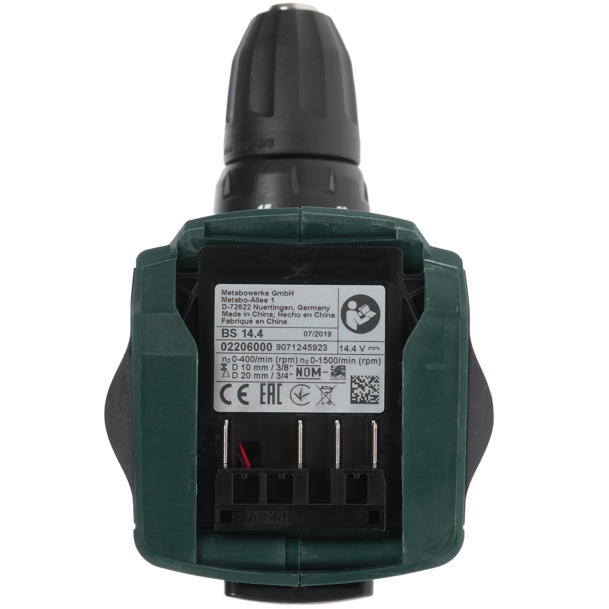 Дрель-шуруповерт Metabo BS 14.4 14.4 В 8153287 STDN-0023817 - Вид №2