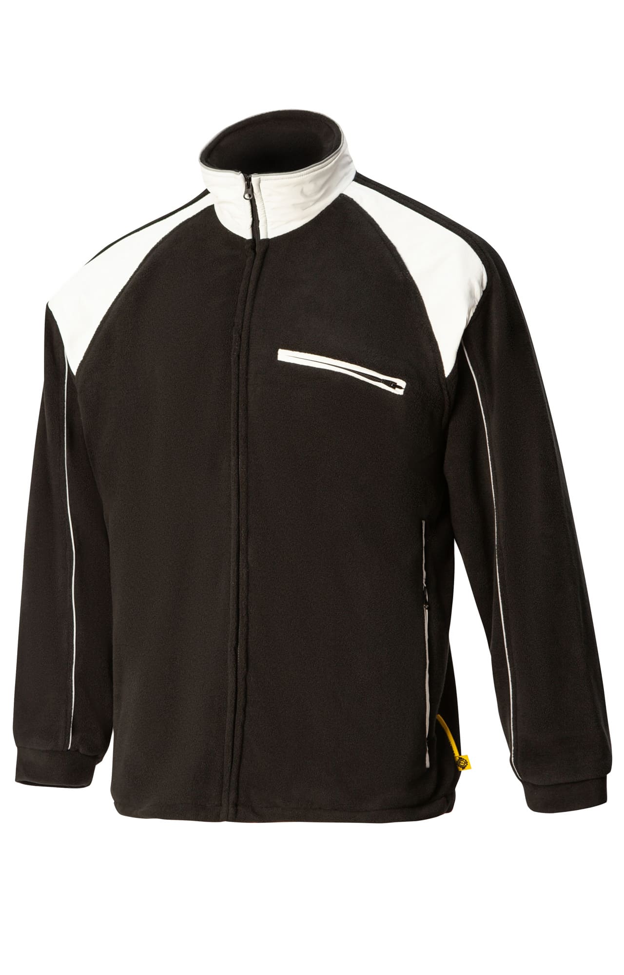 61329 Куртка "Стиль" ткань "Флис" черно-белая  Зимняя спецодежда  размер XXXL(60-62) 