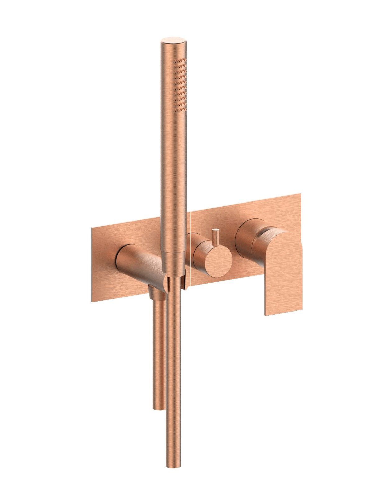 Однорычажный смеситель для душа с ручным душем Rubinetterie Frattini отдельная эстетика ARCH-00087296 - Вид №3