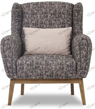 Enza Home Кресло из ткани с подлокотниками Netha sun-id-1482942