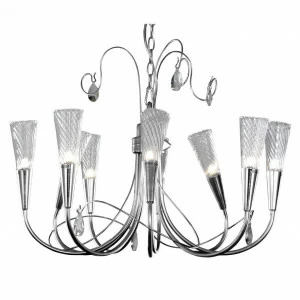 Люстра дизайнерская Friar хром 711094 LIGHTSTAR ДИЗАЙНЕРСКИЕ, ЦВЕТЫ 137279 Серебро