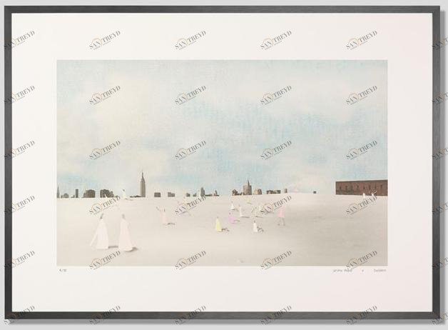 DESPLANS Печать на бумаге hahnemühle sun-id-1378472