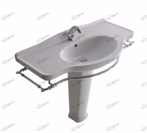 Подвесная раковина настенная овальная Galassia ETHOS белая sun-id-1353305