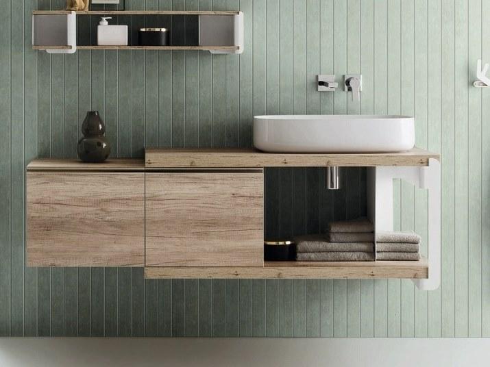 ARBLU Подвесная тумба под умывальник с ящиками Tulip sun-id-1386808 - Вид №1