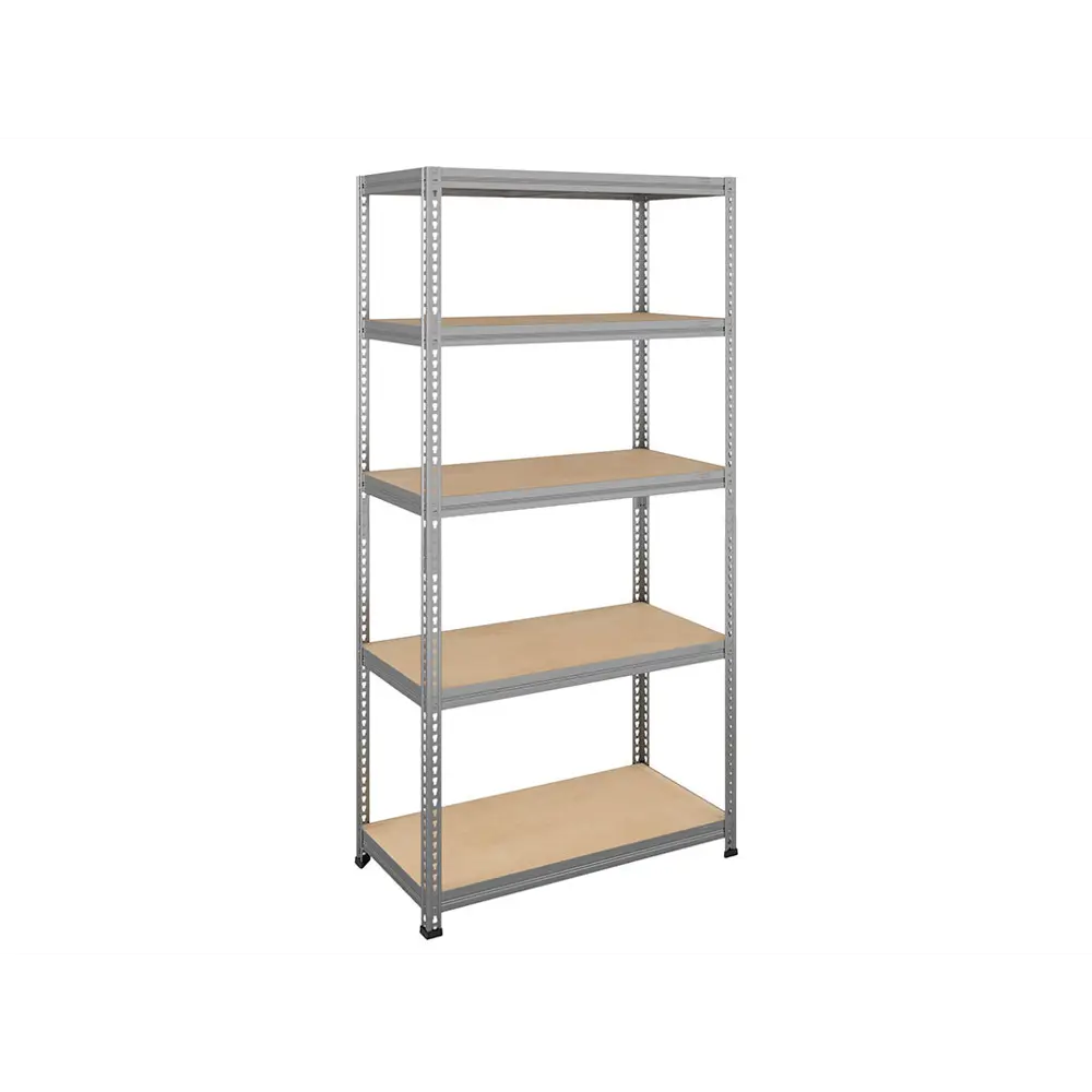Стеллаж 5 полок Light 180x90x45 см металл черный нагрузка на полку 175 кг 87767423 STLM-2178155 Santreyd 