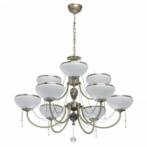 Подвесная люстра MW-Light Фелиция 347019309 белая MW-LIGHT ДИЗАЙНЕРСКИЕ, ФЕЛИЦИЯ 188261 Белый