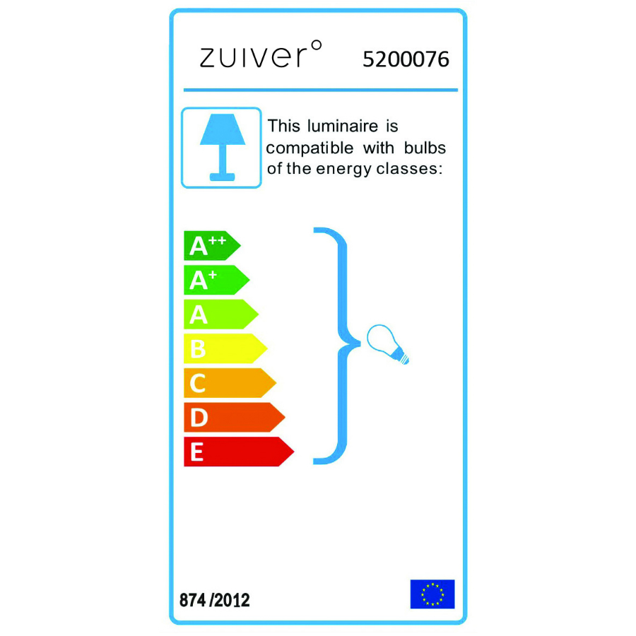 Лампа настольная Pixie, серая Zuiver 5200076 - Вид №10