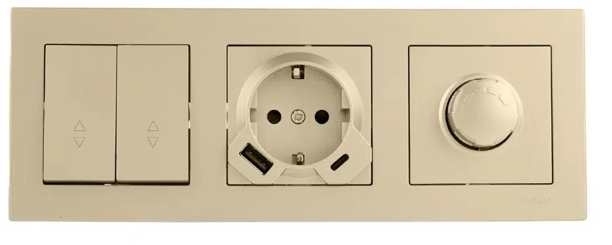 VESNA Рамка 3-ая горизонтальная золото