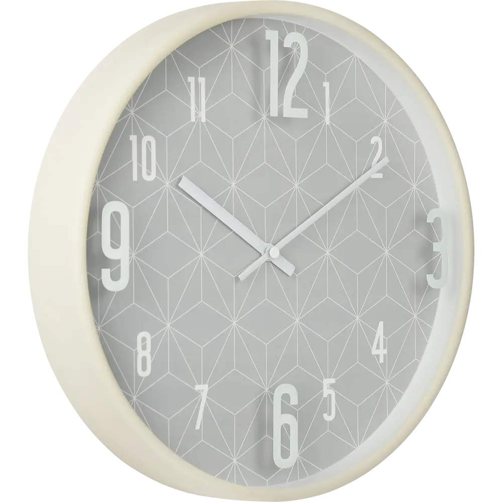 Часы настенные «Графика» 31 см цвет серый TROYKATIME STLM-2066116 - Вид №2