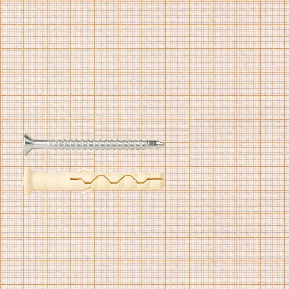 Дюбель-гвоздь потайной Европартнер нейлон 8x60 мм 10 шт STLM-2039220 - Вид №3