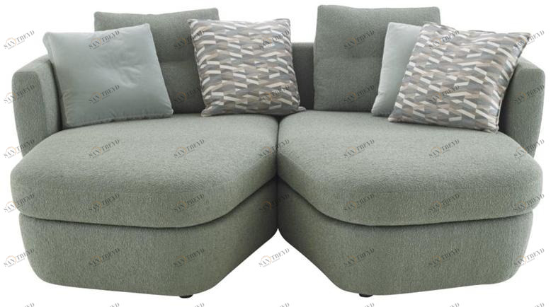 Ligne Roset 2-местная кушетка из ткани Ipanema 18023205