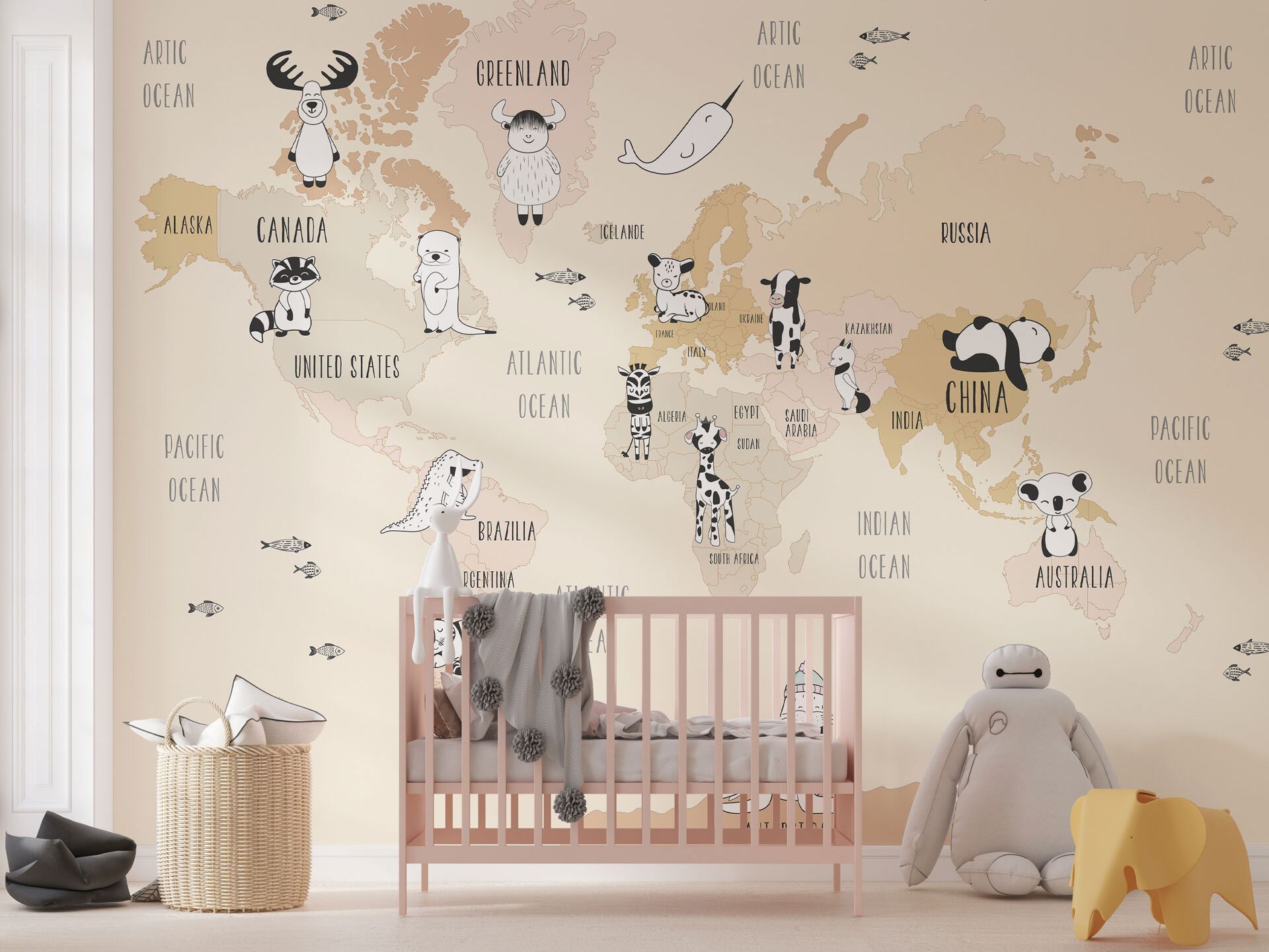 Панорамные обои для детей Rimura 2025 ARCH-00123083