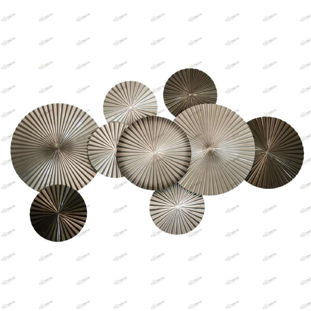 Панно декоративное настенное из дерева 90х160 см шампань c темно-коричневым Brown Champage EVENHOME  00-3878811 Бежевый;коричневый 