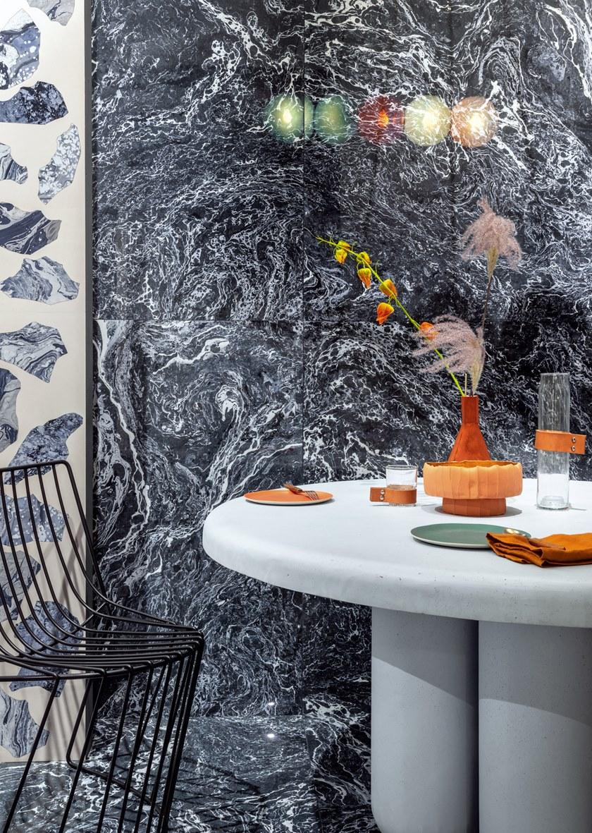 CERAMICA SANT'AGOSTINO Настенная / напольная плитка из керамогранита с венецианским эффектом терраццо Insideart sun-id-1424265 - Вид №4