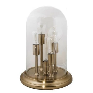 Лампа настольная EDISON большая WL042-3 UNICO ИНТЕРЬЕРНЫЕ 255310 Золото;прозрачный;черный