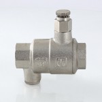 VT.171.N.05 Обратный клапан с дренажем и воздухоотводчиком Valtec 3/4"  - Вид №4