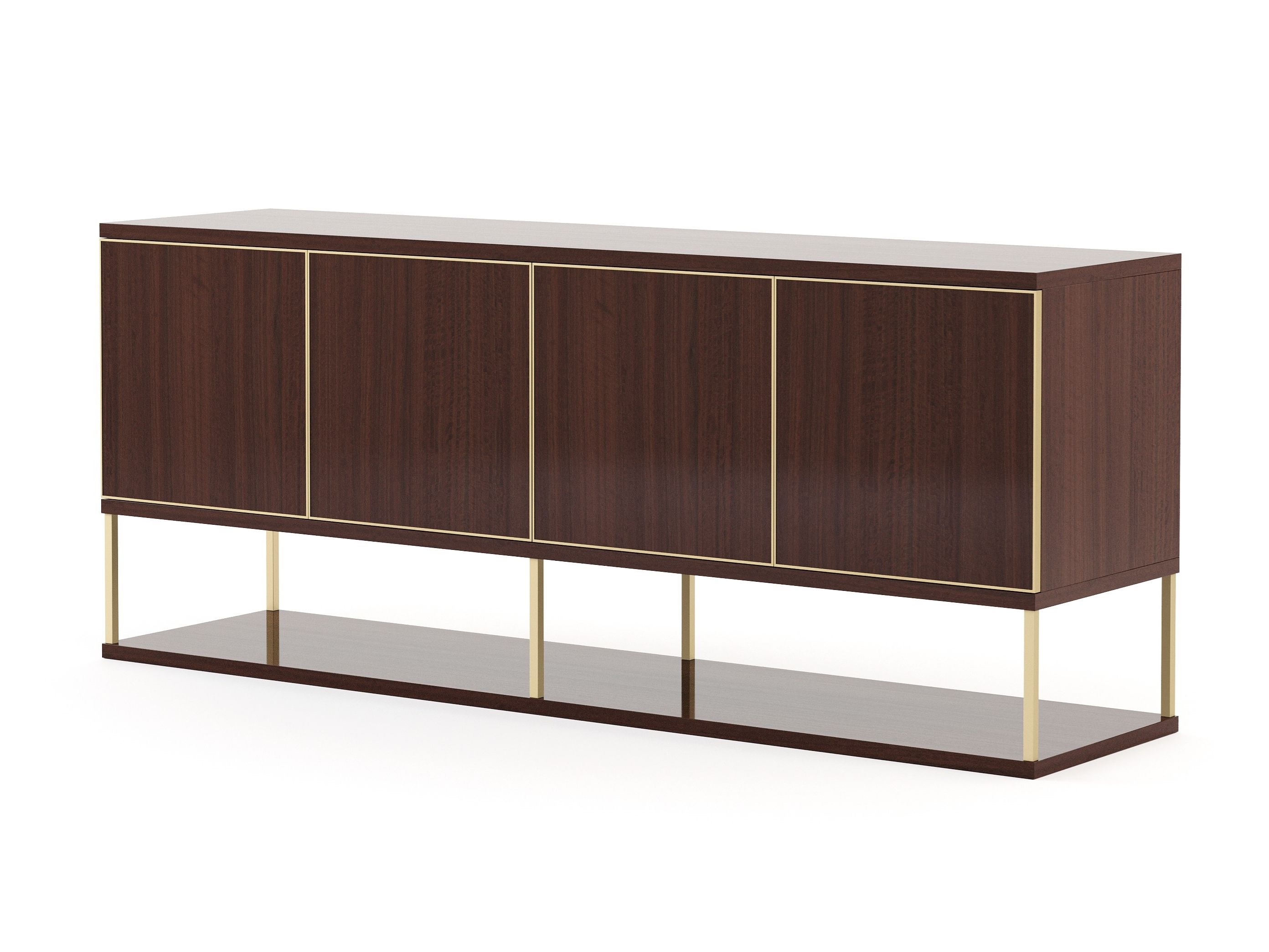 Шкаф из шпона с распашными дверями Stylish Club ARCH-00128639 - Вид №14